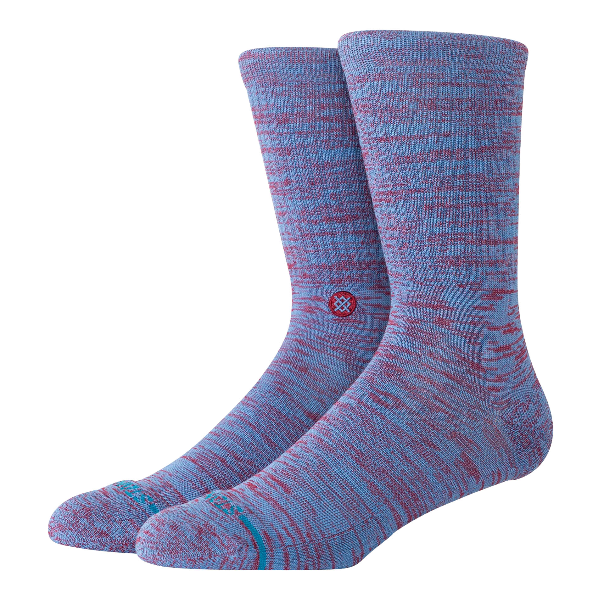 Stance Marled Crew Capriblue