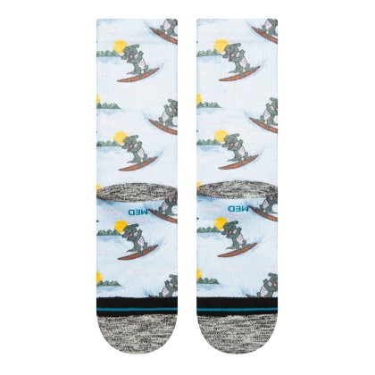 Stance Later Gator Crew Lightblue