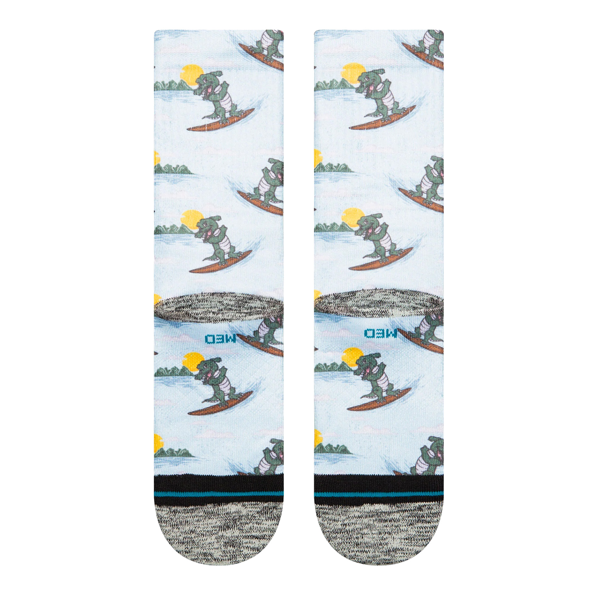 Stance Later Gator Crew Lightblue