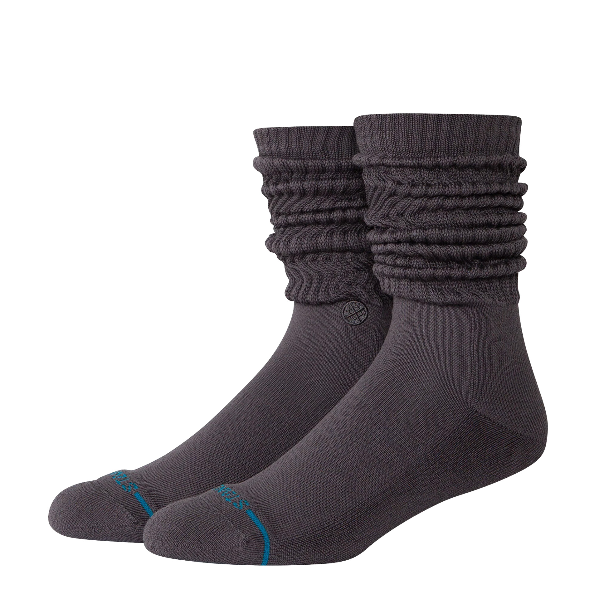 Stance Icon Slouch Crew Charcoal