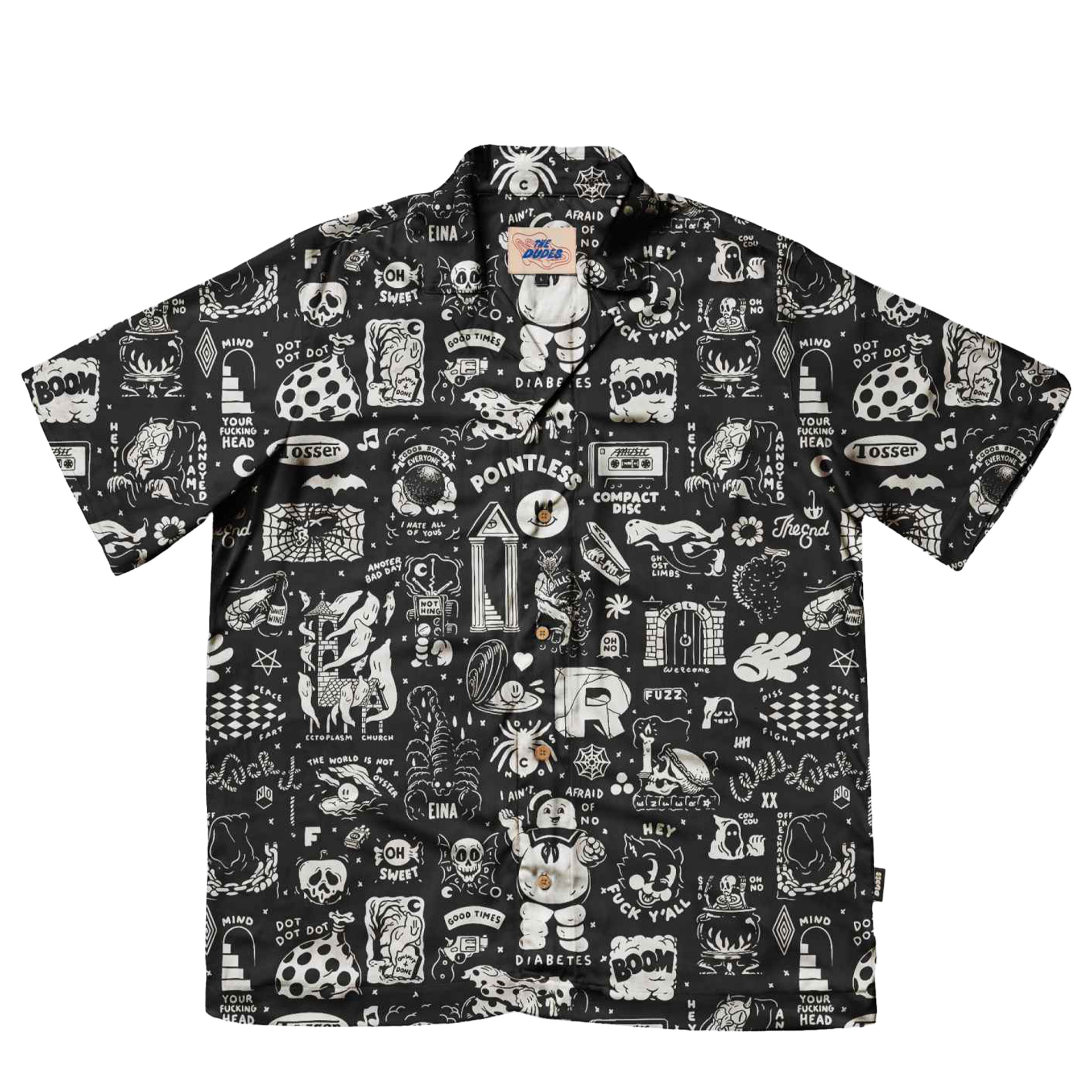 The Dudes Camisa Flashy Pattern Multicolor