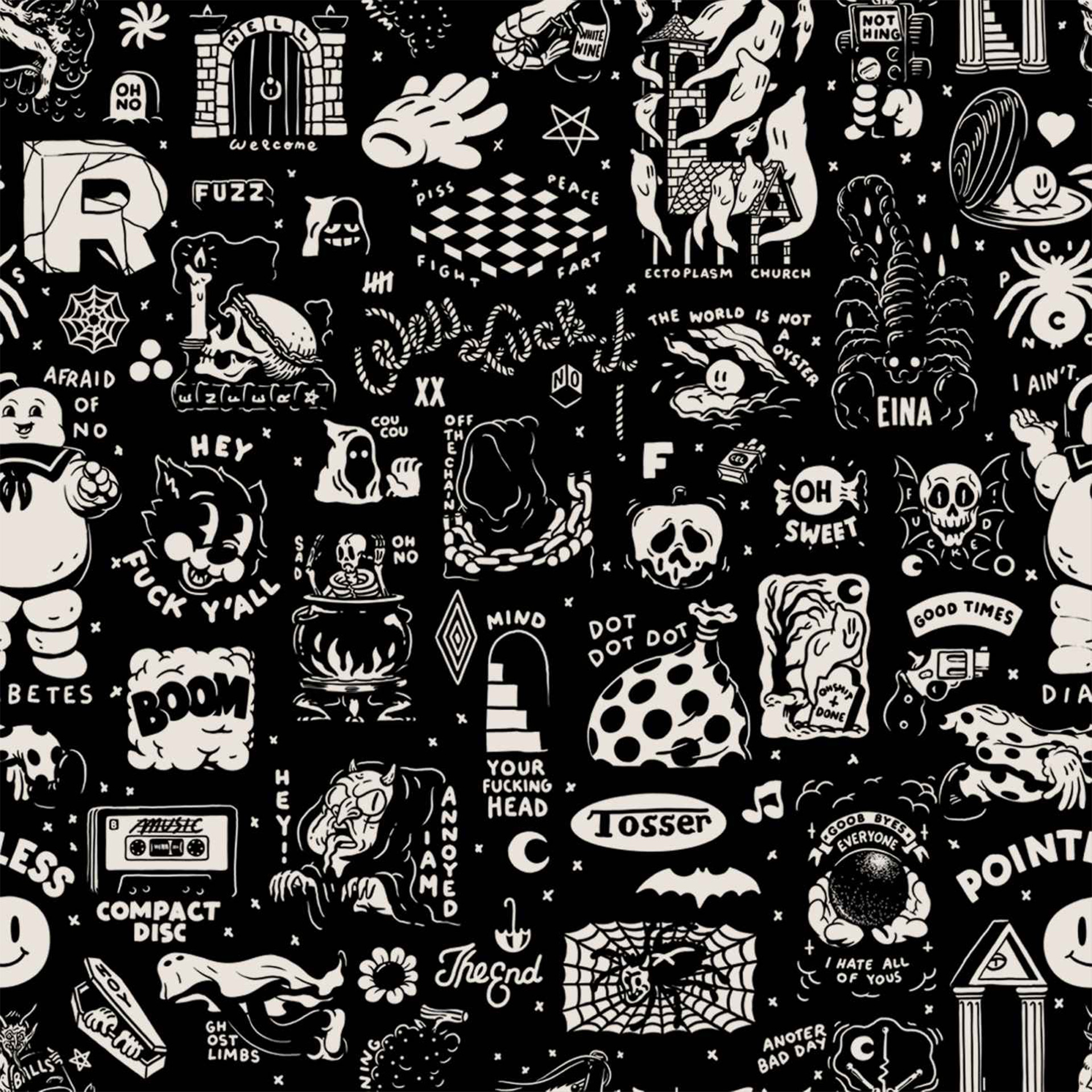 The Dudes Camisa Flashy Pattern Multicolor