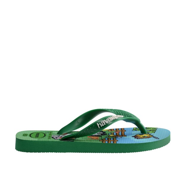 Havaianas Kids Minecraft Green