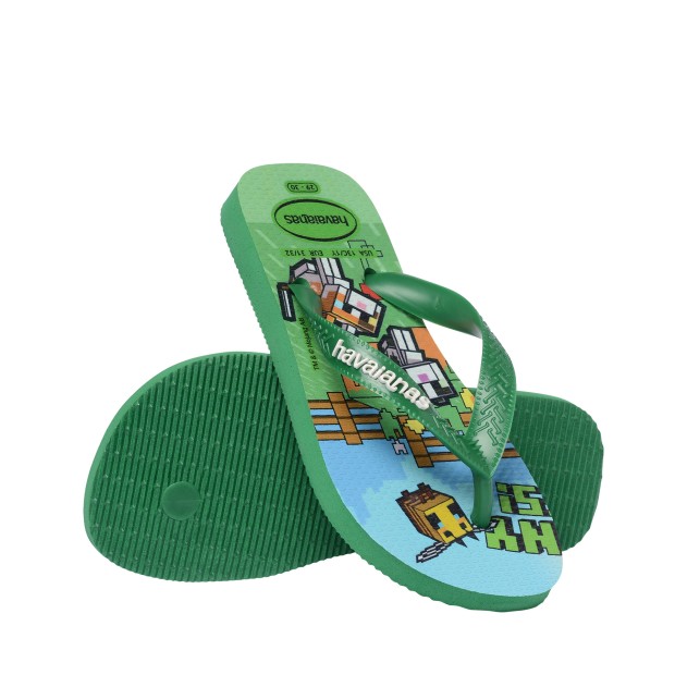 Havaianas Kids Minecraft Green