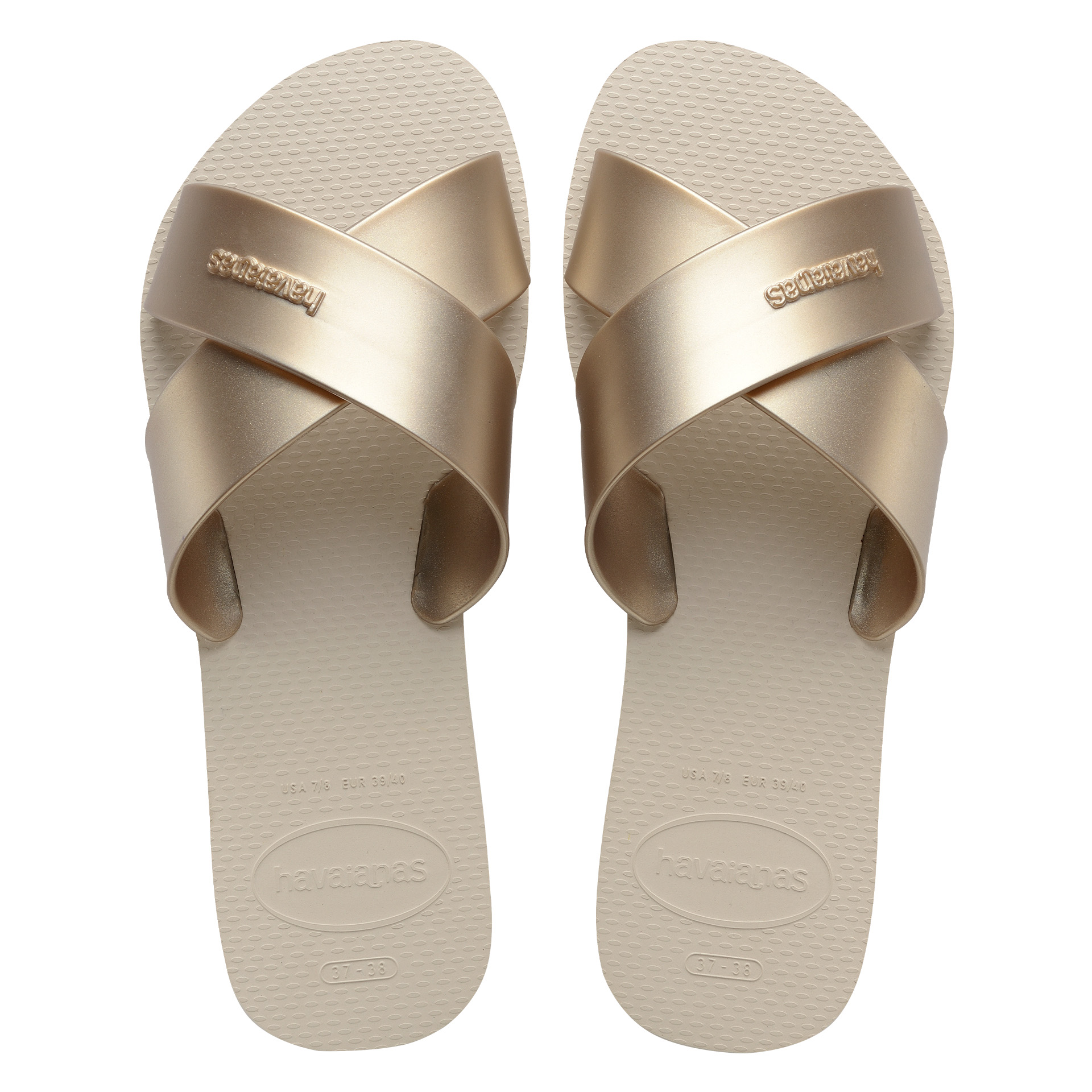 Havaianas Aqua Metallic Beige