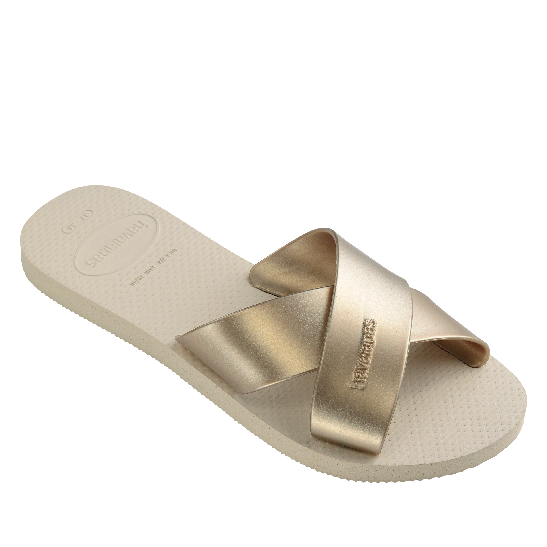 Havaianas Aqua Metallic Beige