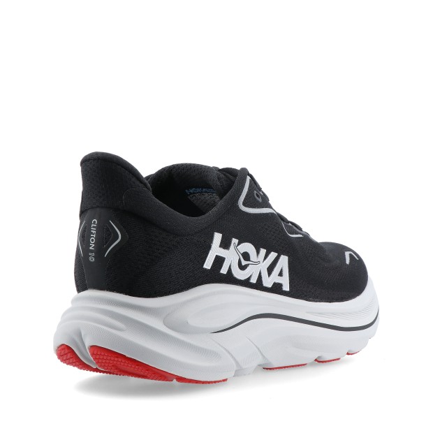 HOKA Clifton 10 Black/silver