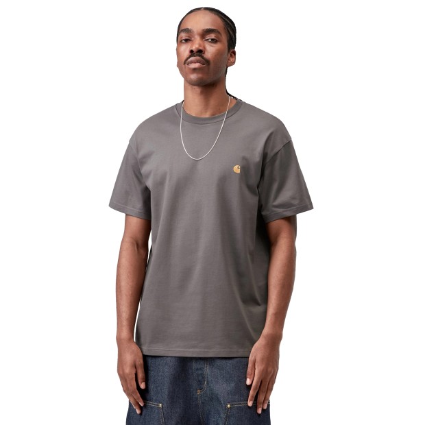Carhartt Wip T-shirt Chase White / Gold