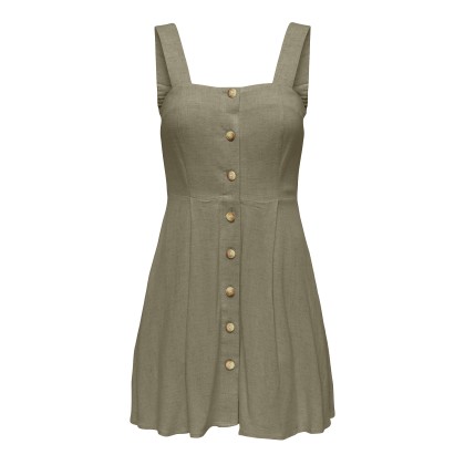 Only Vestido Siesta Linen Mermaid Only Vestido Siesta Linen Mermaid