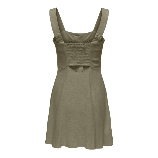 Only Vestido Siesta Linen Mermaid