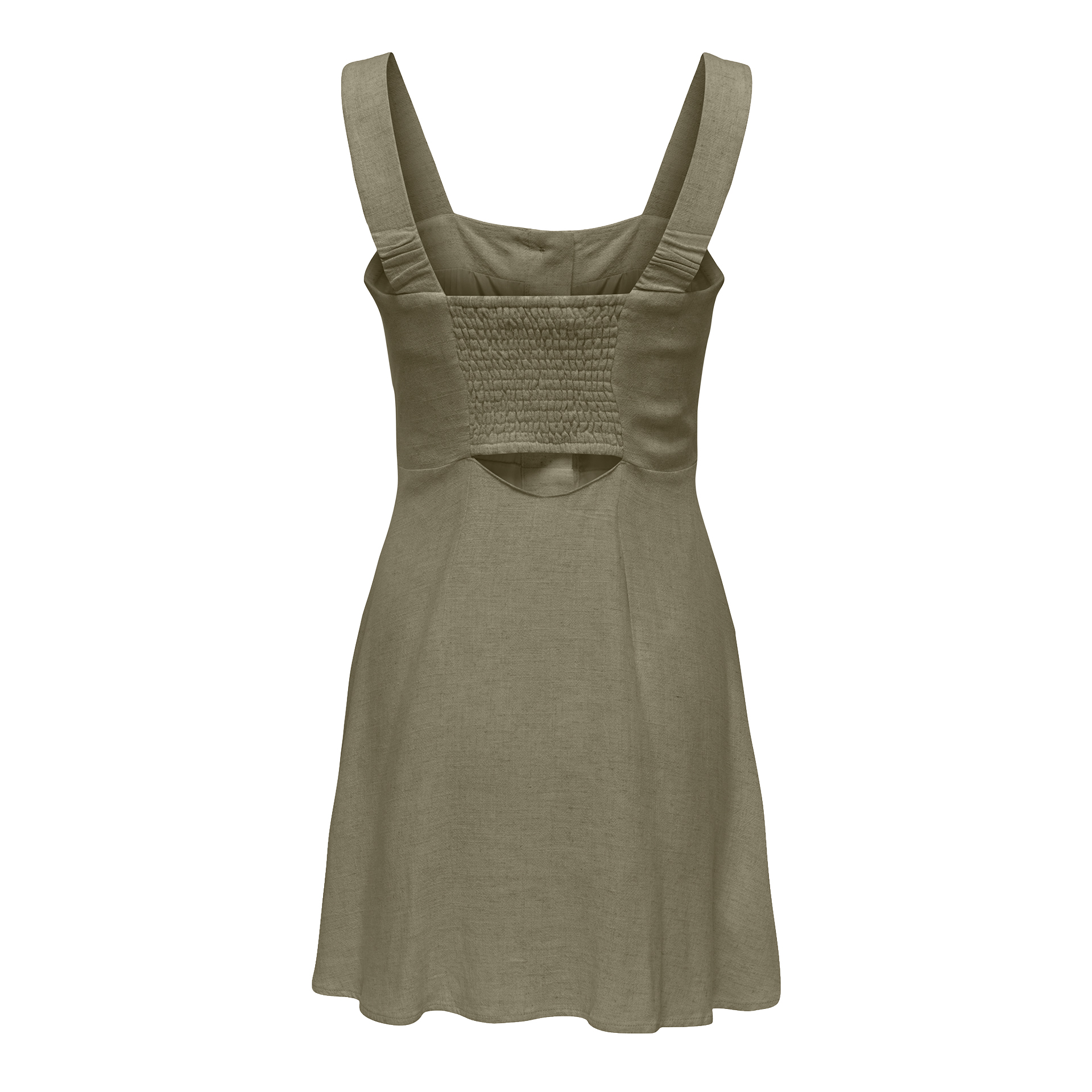 Only Vestido Siesta Linen Mermaid