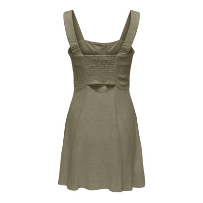 Only Vestido Siesta Linen Mermaid Only Vestido Siesta Linen Mermaid