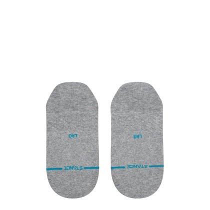 Stance Icon No Show Heathergrey