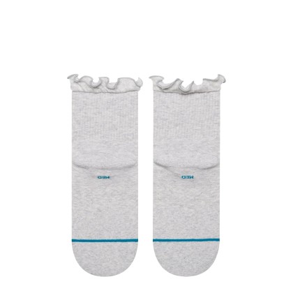Stance Ruffle Icon Quarter Heathergrey
