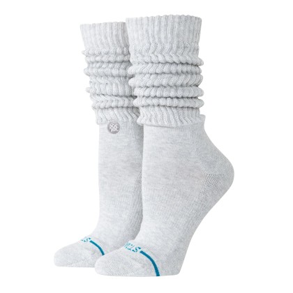 Stance Womens Icon Slouch Crew Heathergrey