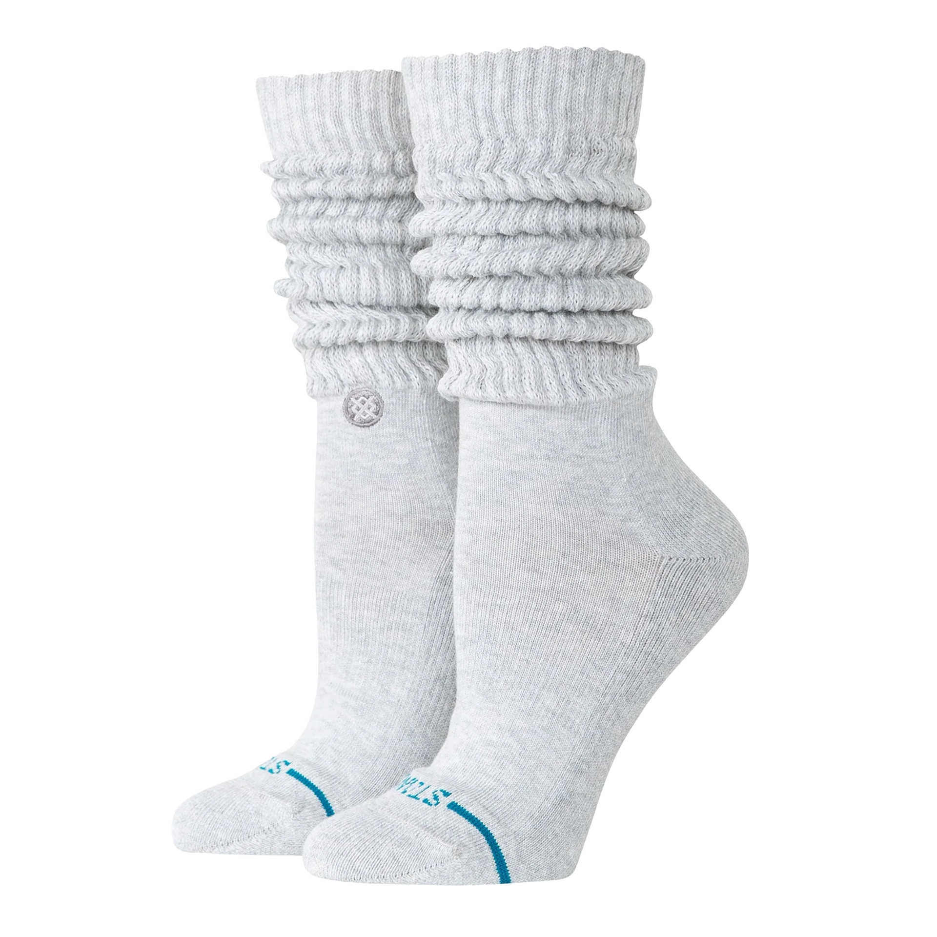 Stance Womens Icon Slouch Crew Heathergrey