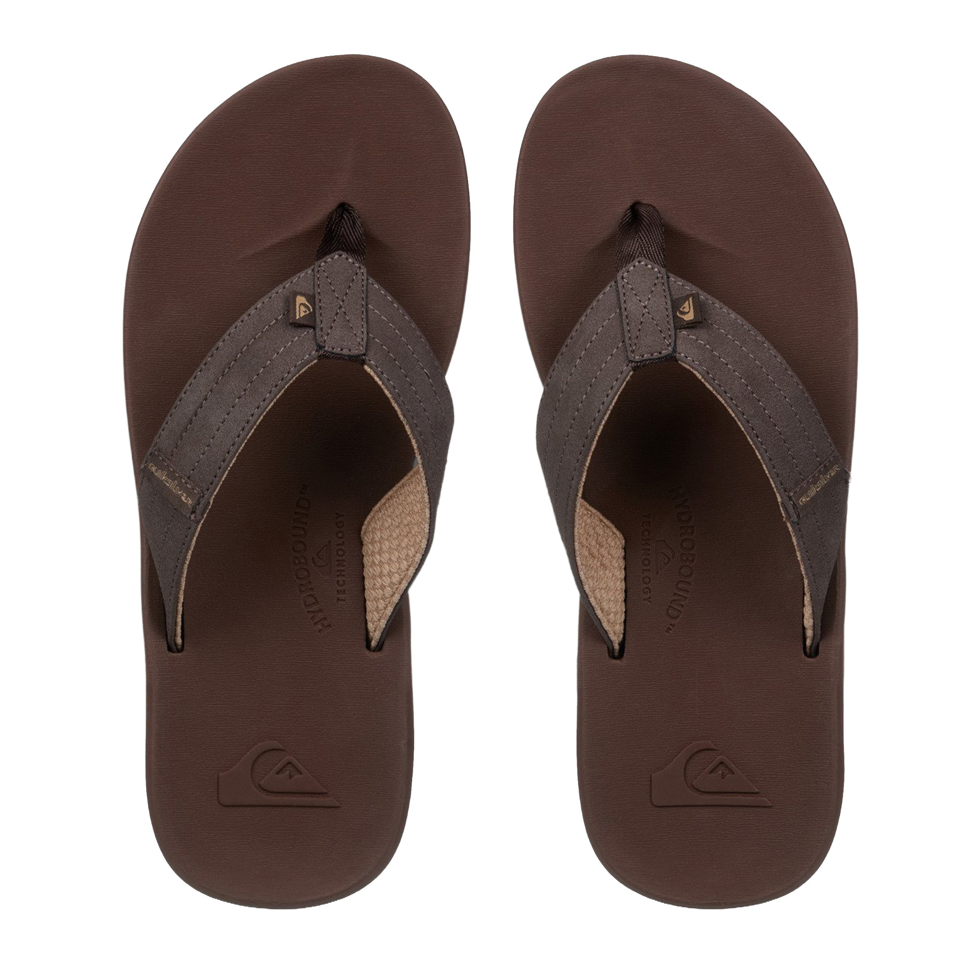 Quiksilver Chinelo Rivi 26 Brown