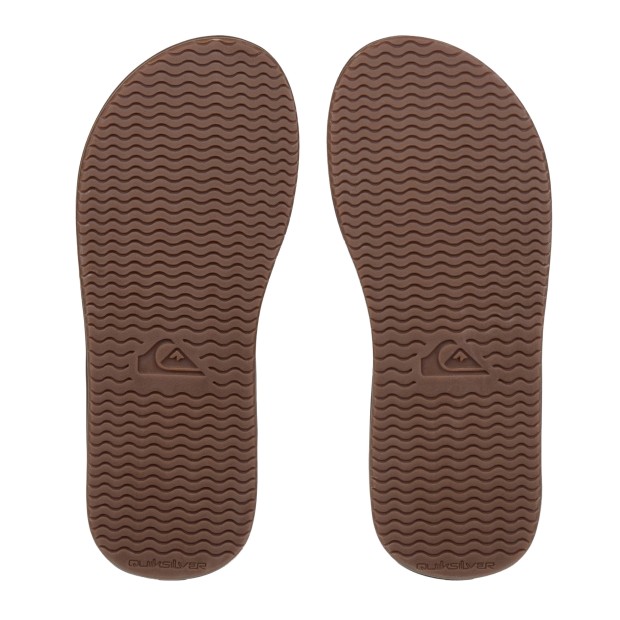 Quiksilver Chinelo Rivi 26 Brown