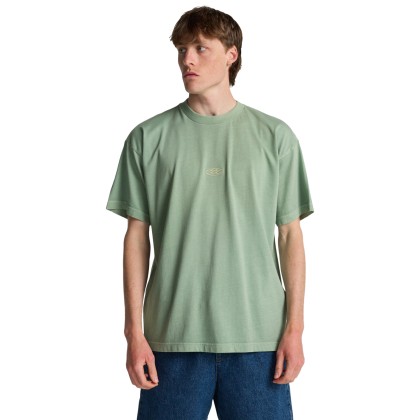 Billabong T-shirt Og Wave Green Ash Billabong T-shirt Og Wave Green Ash