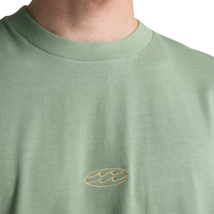 Billabong T-shirt Og Wave Green Ash Billabong T-shirt Og Wave Green Ash