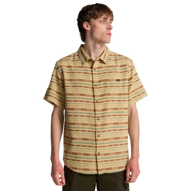 Billabong Camisa Ss Sundays Jacquard Caslte Rock