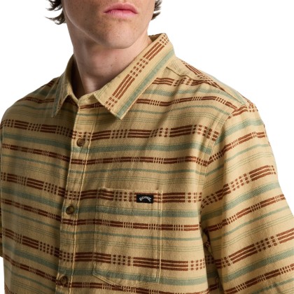 Billabong Camisa Ss Sundays Jacquard Caslte Rock Billabong Camisa Ss Sundays Jacquard Caslte Rock