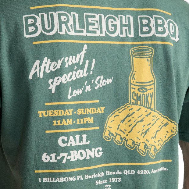 Billabong T-shirt Food Court Sea Green