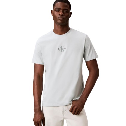 Calvin Klein T-shirt 30s Micro Monologo Graphic Green Calvin Klein T-shirt 30s Micro Monologo Graphic Green
