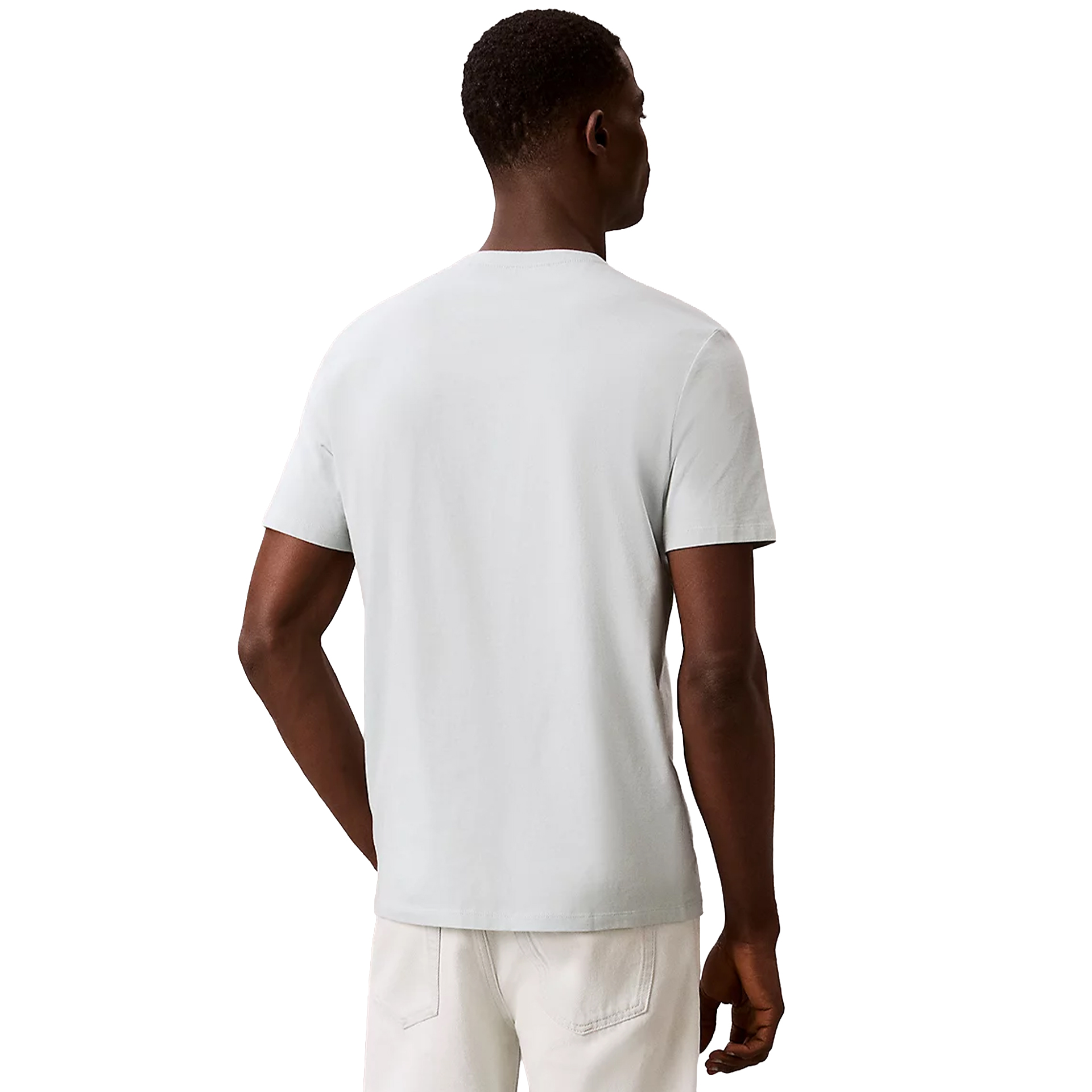Calvin Klein T-shirt 30s Micro Monologo Graphic Green
