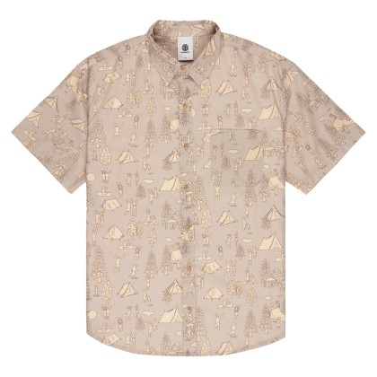 Element Camisa Ss Regular Classic Printed Camp Element Camisa Ss Regular Classic Printed Camp