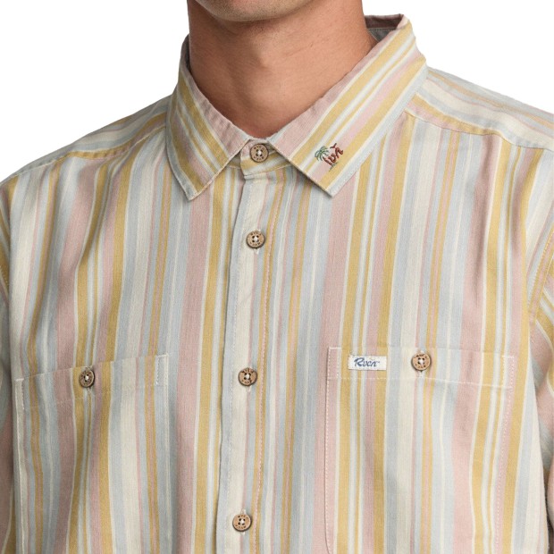 Rvca Camisa Talum Ceramic