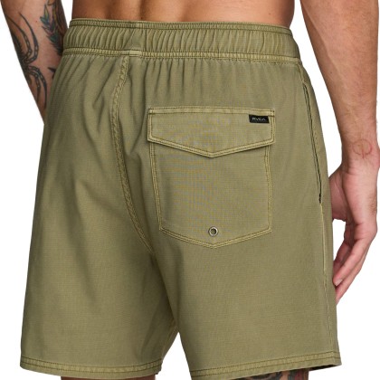 Rvca Volleyshorts Va Pigment Elastic 16 Martini Olive