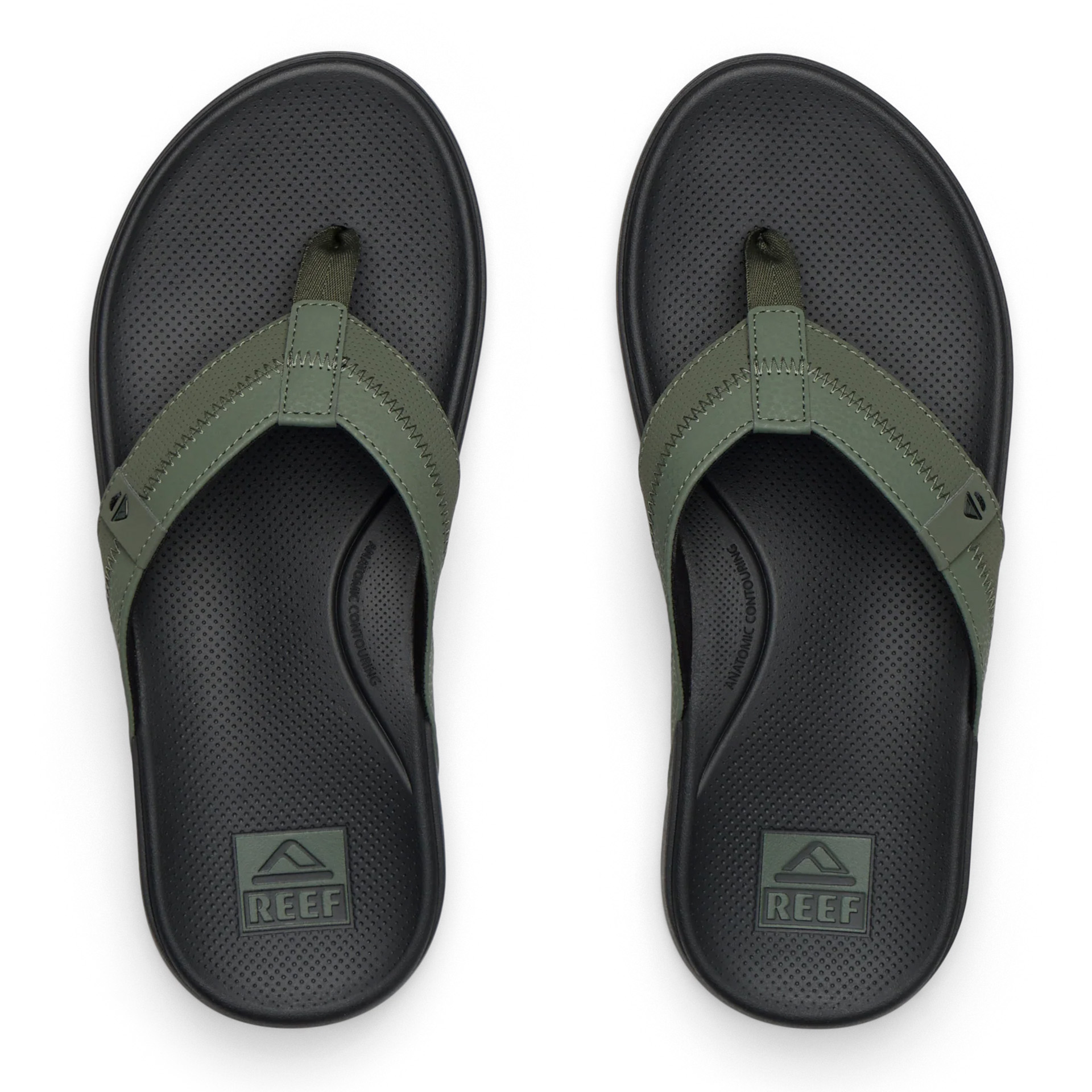 Reef Chinelo Cushion Phantom 2.0 Olive/gum