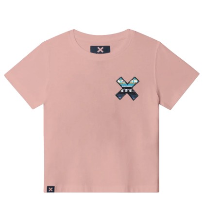 Blue Banana T-shirt Classic Kids Peach