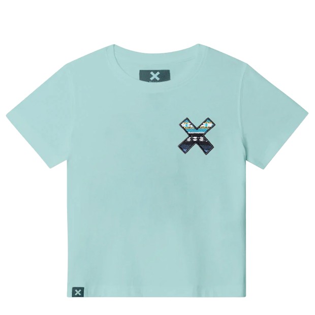 Blue Banana T-shirt Classic Kids Acqua