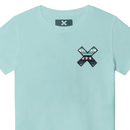 Blue Banana T-shirt Classic Kids Acqua