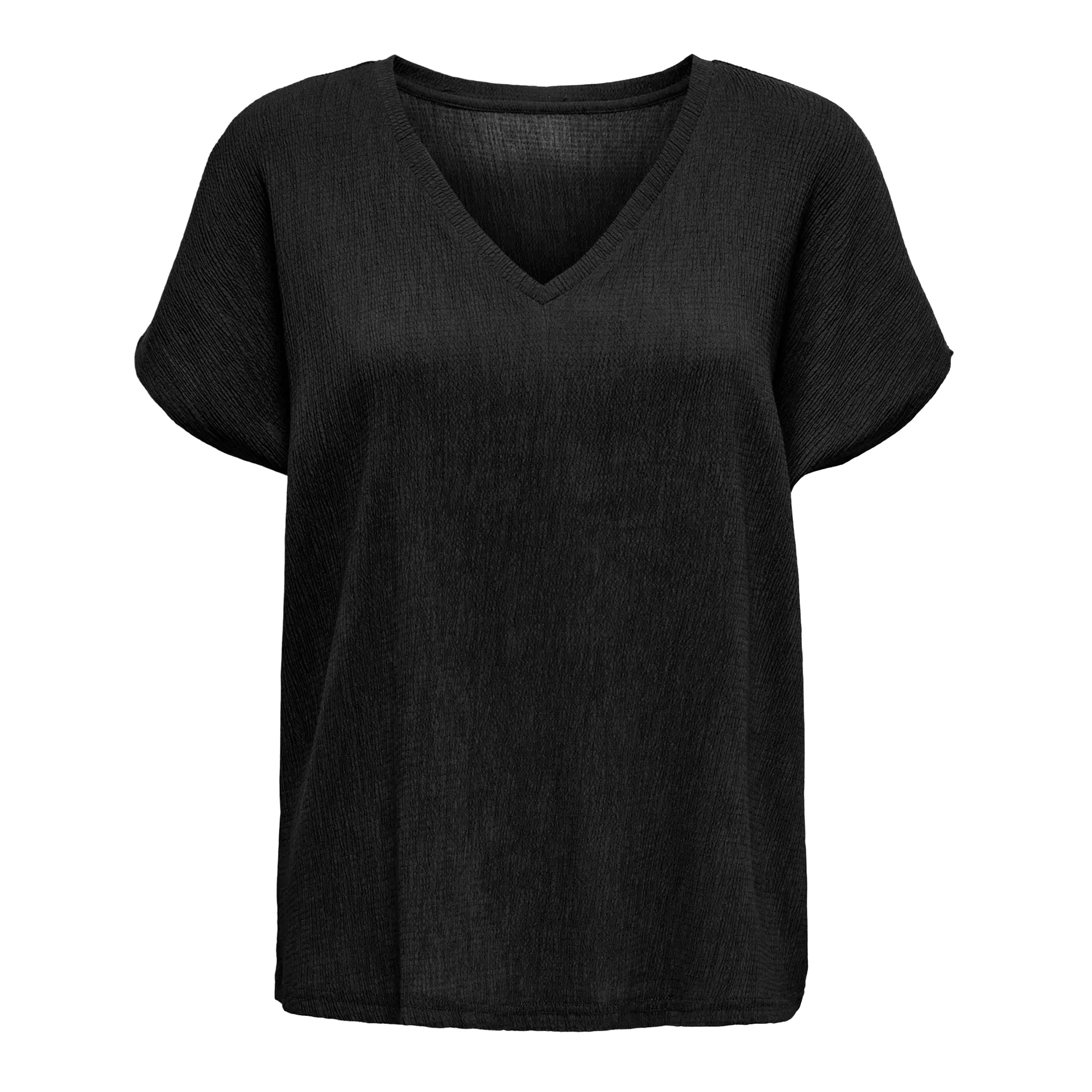 Only T-shirt Kaylie Structure Black