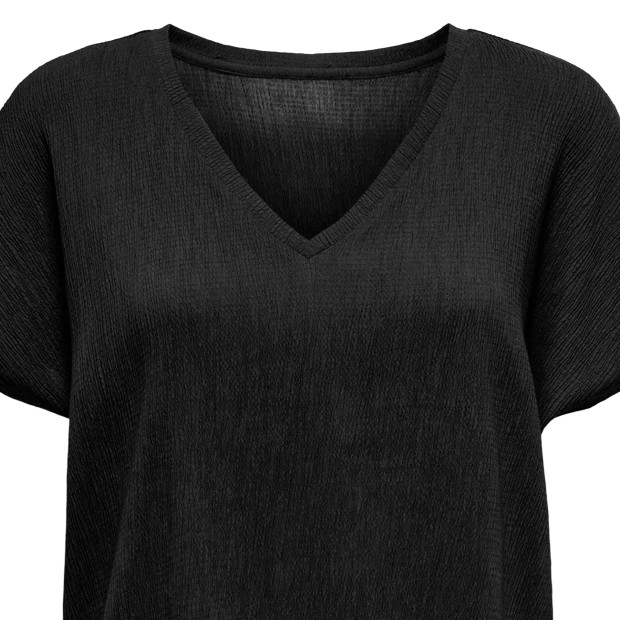 Only T-shirt Kaylie Structure Black