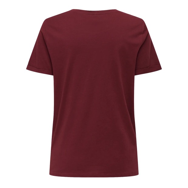 Only T-shirt Lina Bear O-neck Box Cabernet New York Teddy
