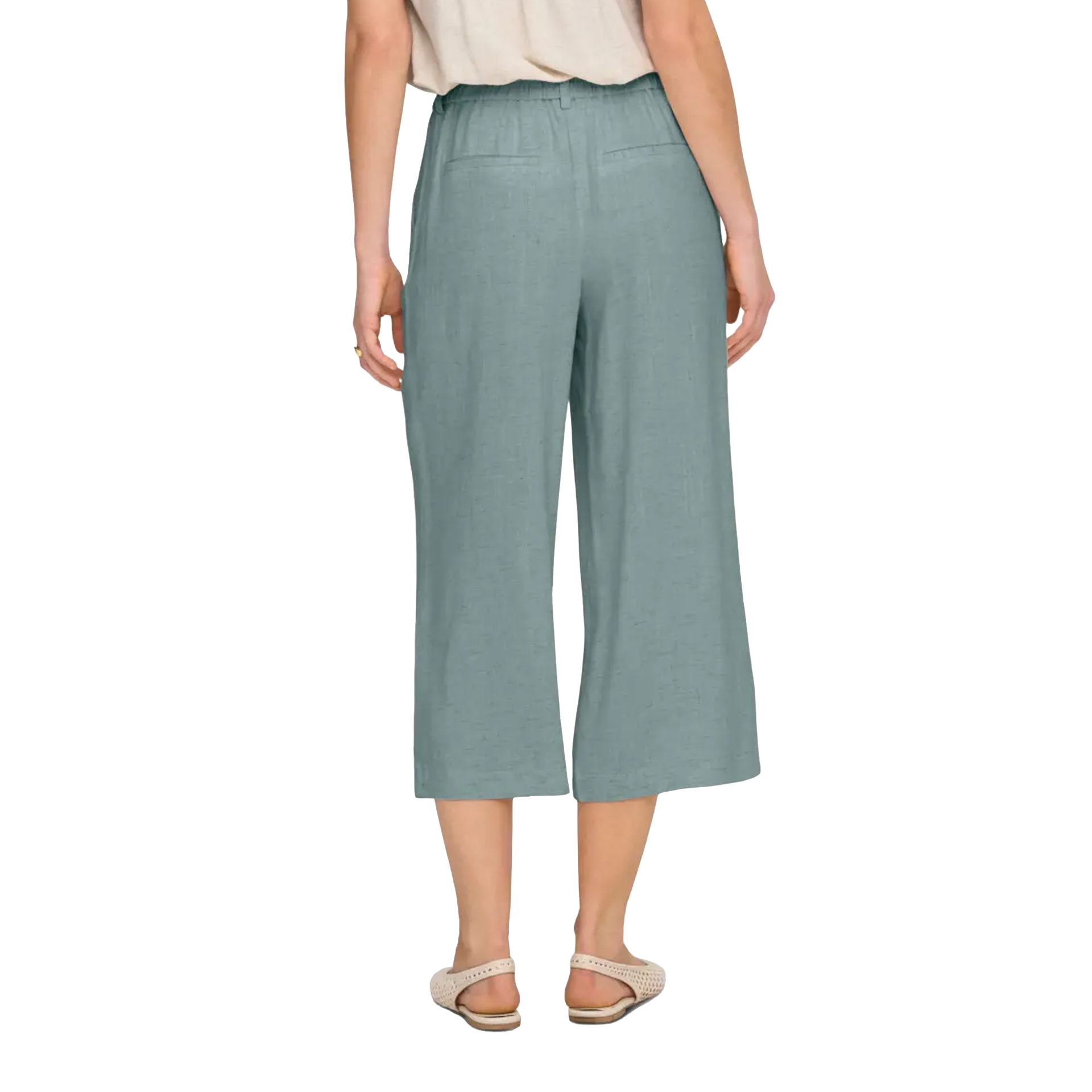 Only Calça Siesta Hw Lin Bl Clean Abyss