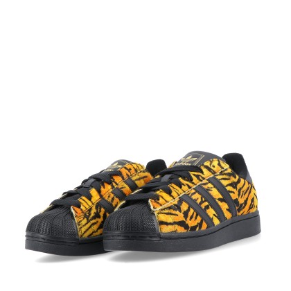 adidas Originals Superstar II W Yellow / Core Black