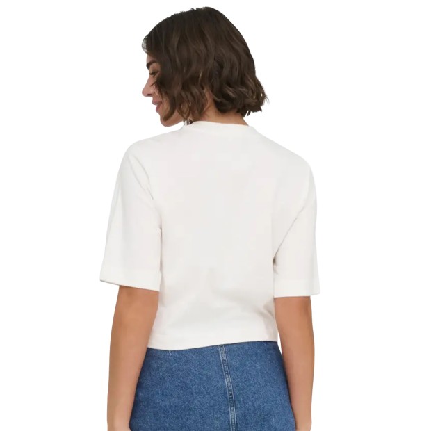 Only T-shirt Vega New Vibe Cloud Dancer Amalfi