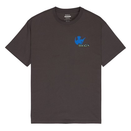 Rvca T-shirt Antonia Figueiredo Birds Garage Blue