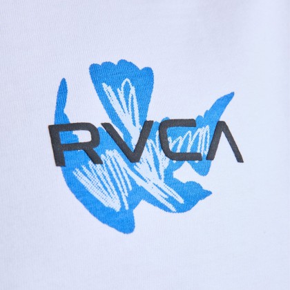 Rvca T-shirt Antonia Figueiredo Bonhomme White