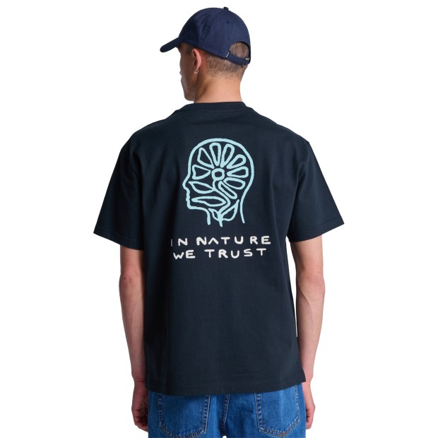 Rvca T-shirt In Nature Black