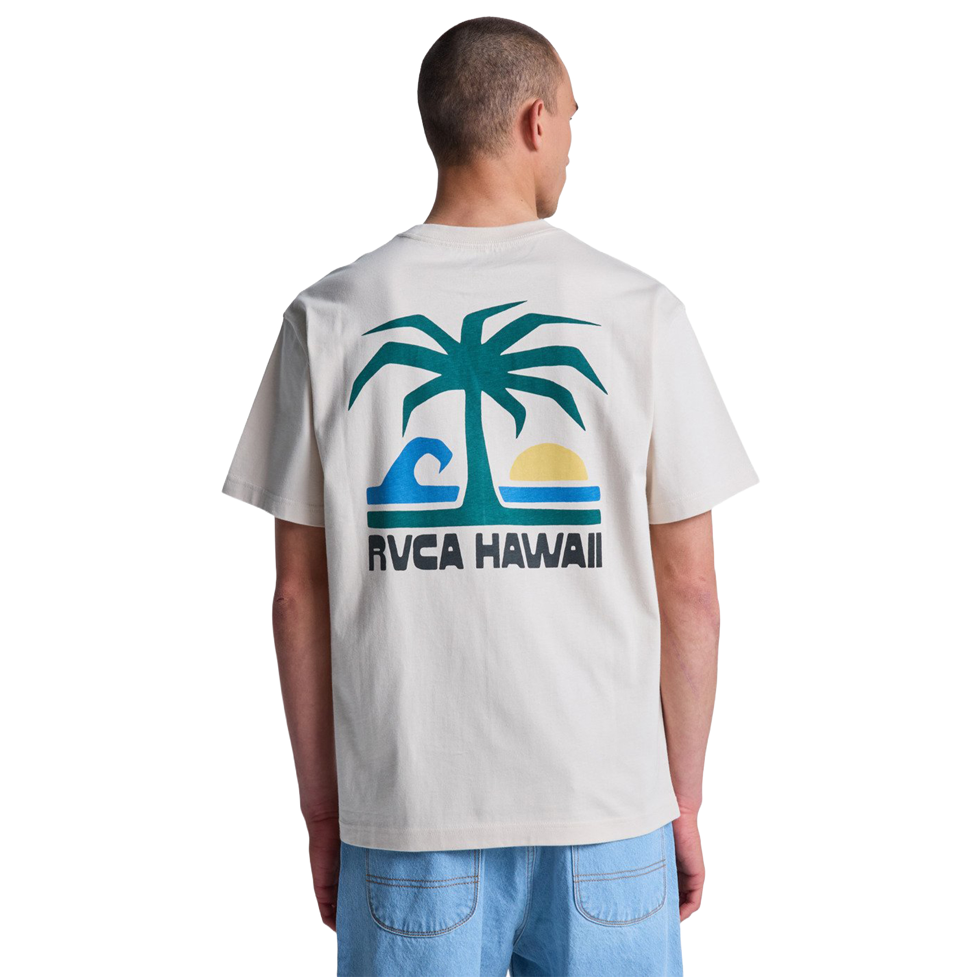 Rvca T-shirt Aloha Moonbeam