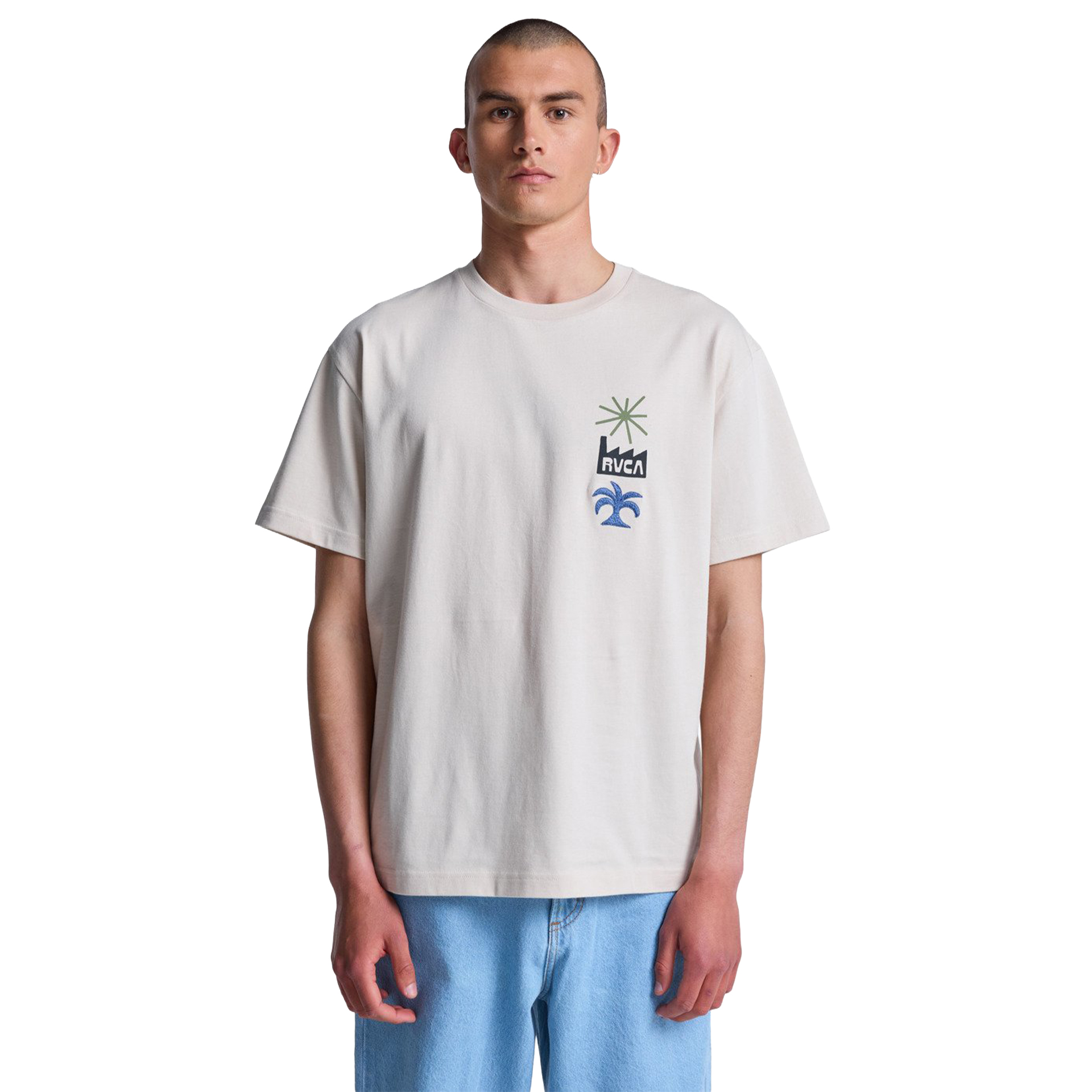Rvca T-shirt Mirage Moonbeam