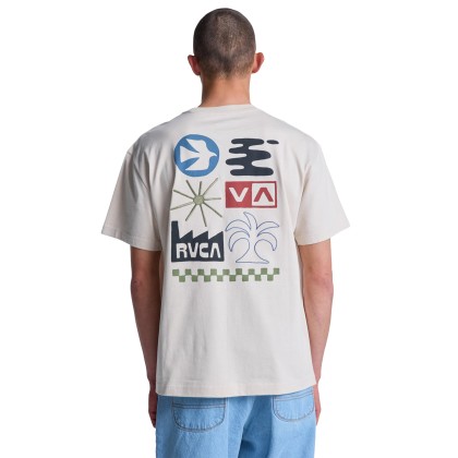 Rvca T-shirt Mirage Moonbeam