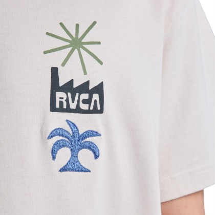 Rvca T-shirt Mirage Moonbeam