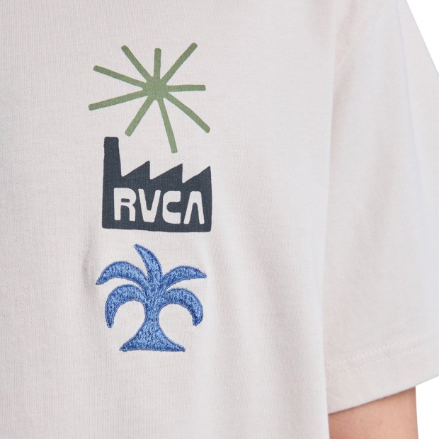 Rvca T-shirt Mirage Moonbeam